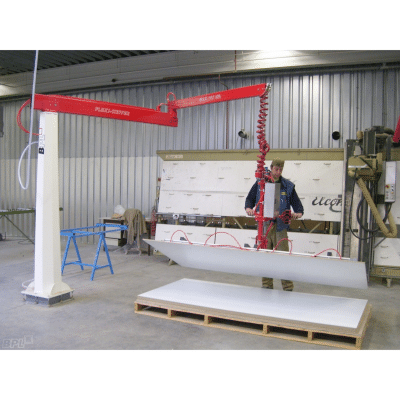 Monikäyttöinen työpistenosturi