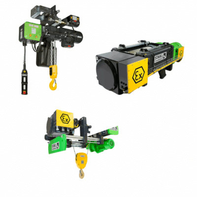 Räjähdyssuojatut nostimet