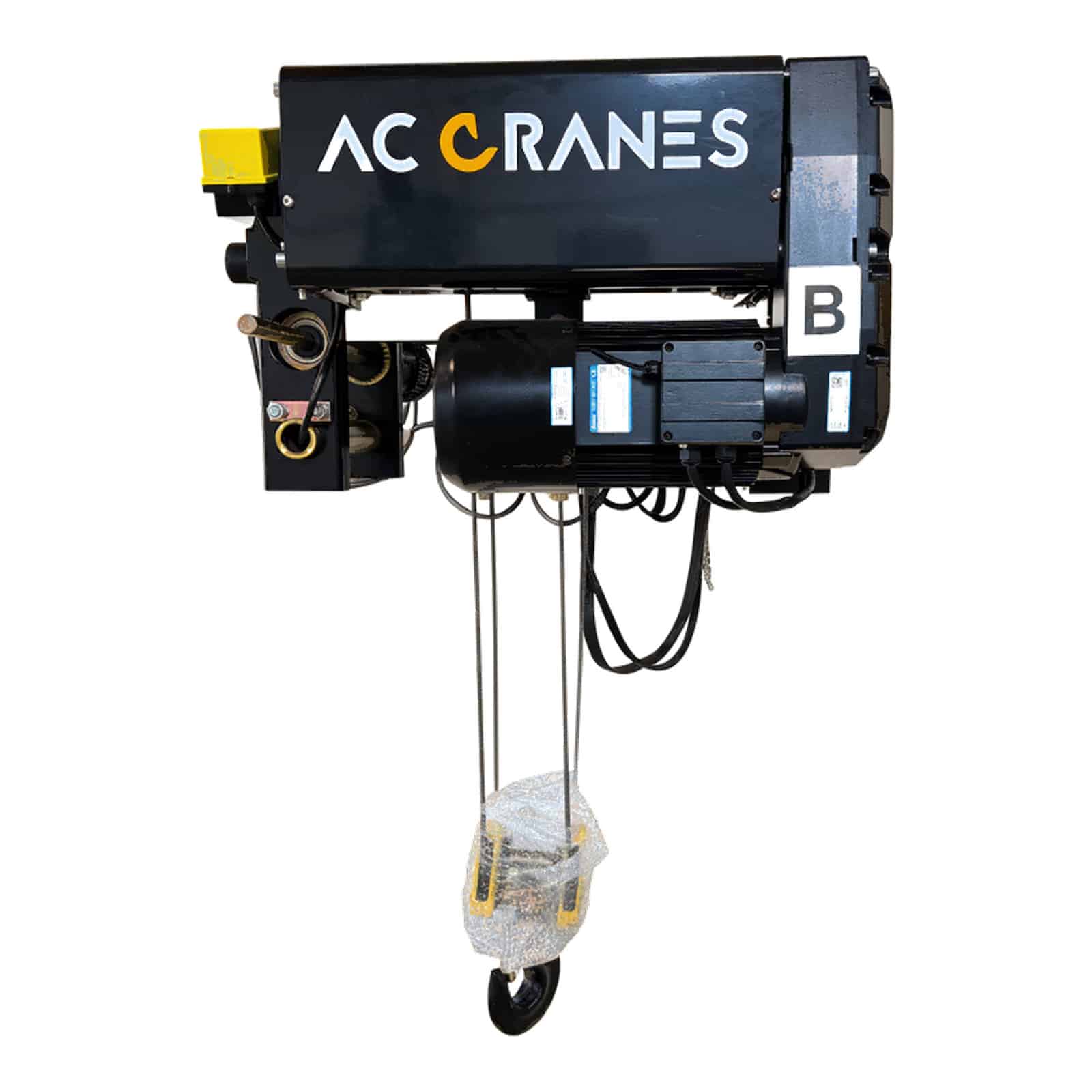 AC Cranes jv1 matalarakenteinen köysinostin, 3,2 t tekninen malliryhmä